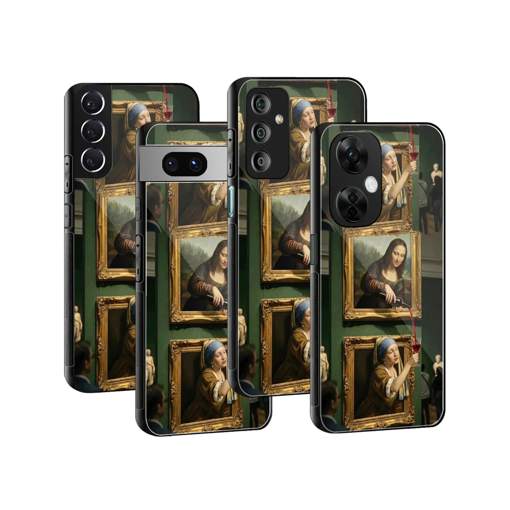 Vintage Pour Phone Cover | Glass Case