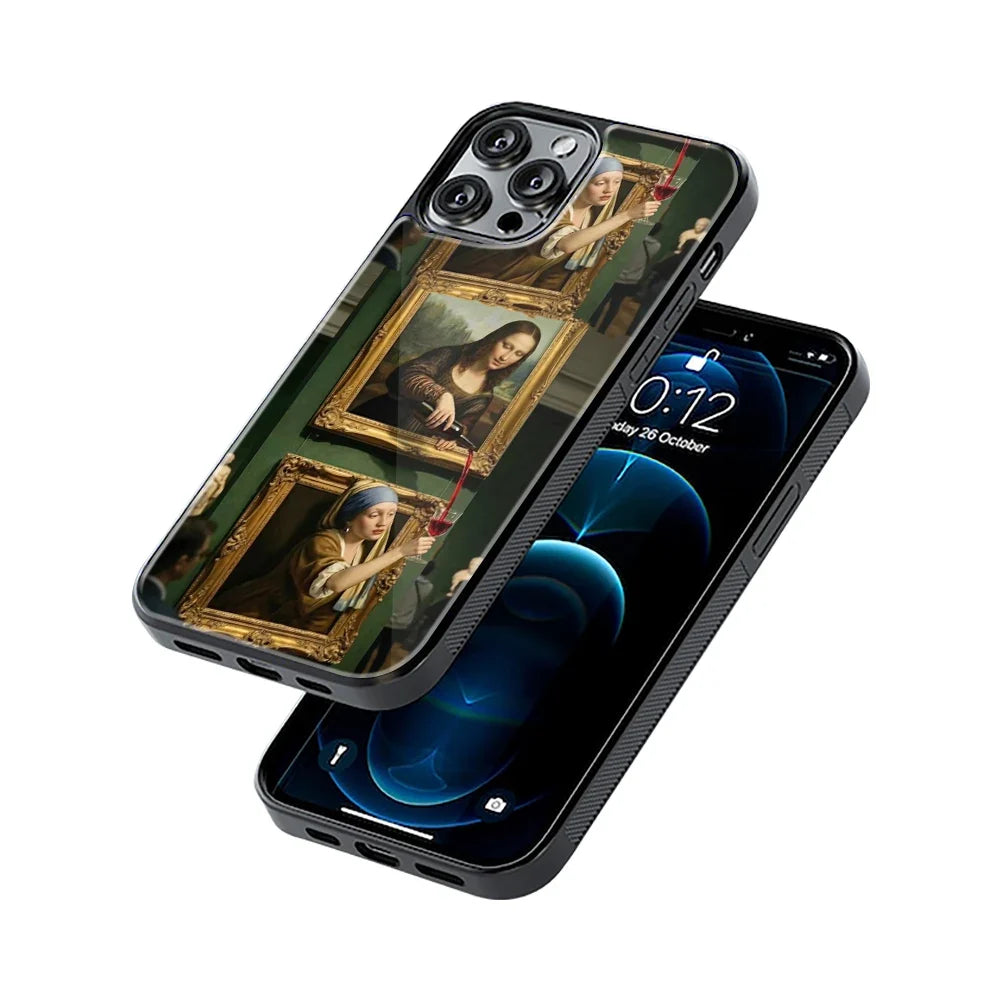 Vintage Pour Phone Cover | Glass Case