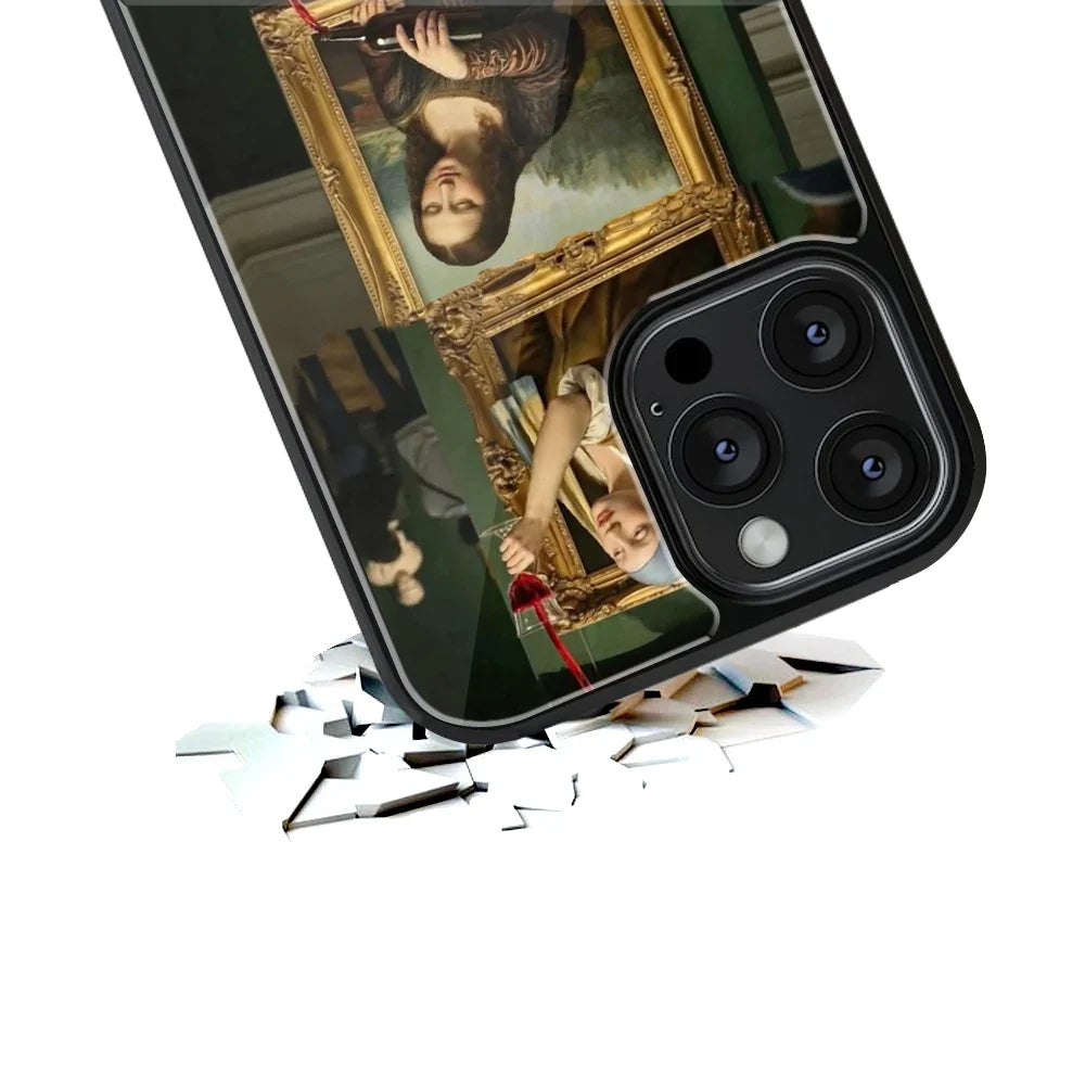 Vintage Pour Phone Cover | Glass Case