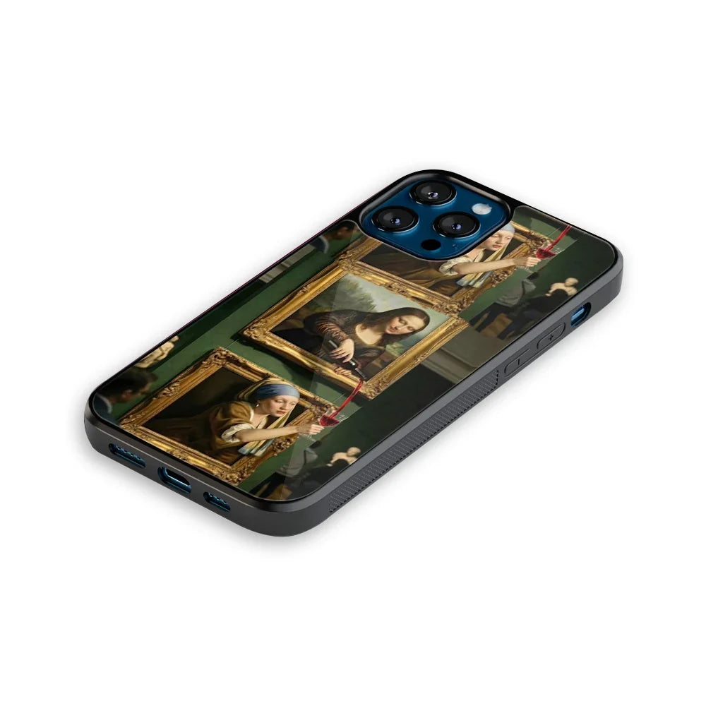 Vintage Pour Phone Cover | Glass Case