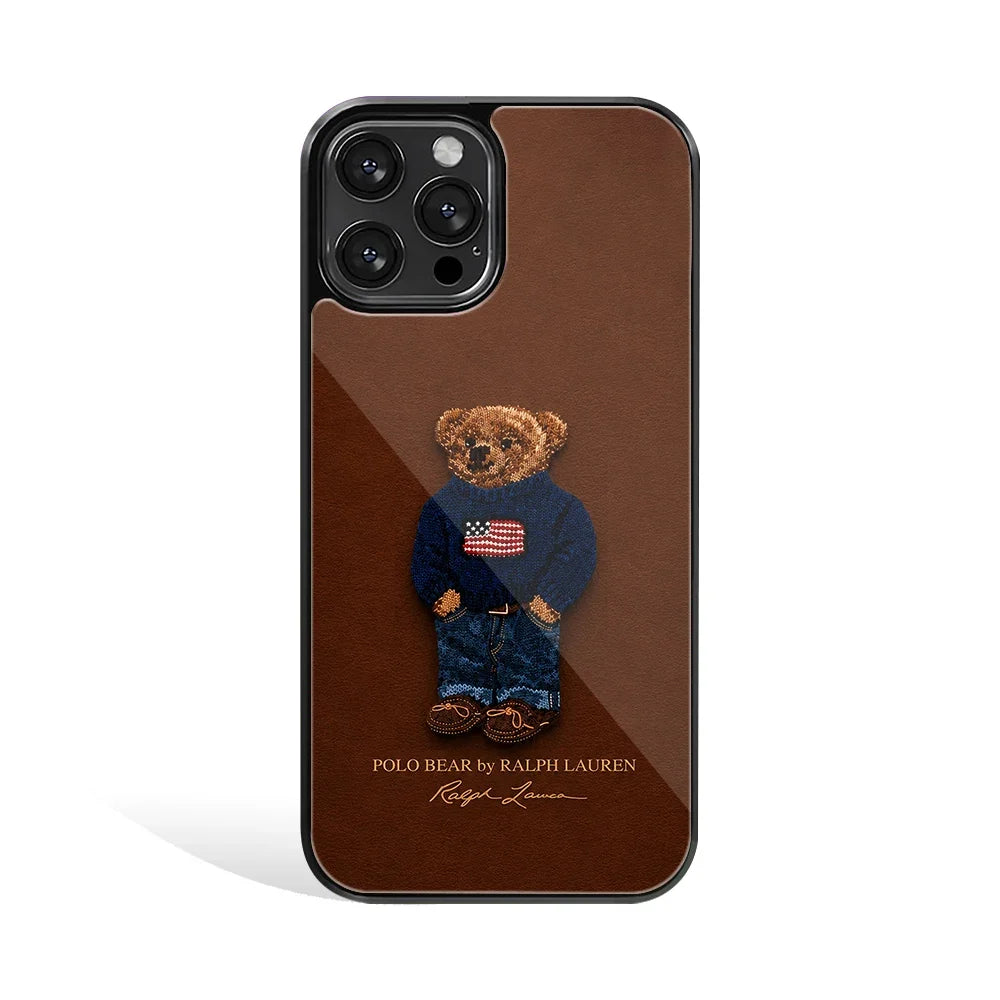 Walnut Luxe Phone Cover | Glass Case
