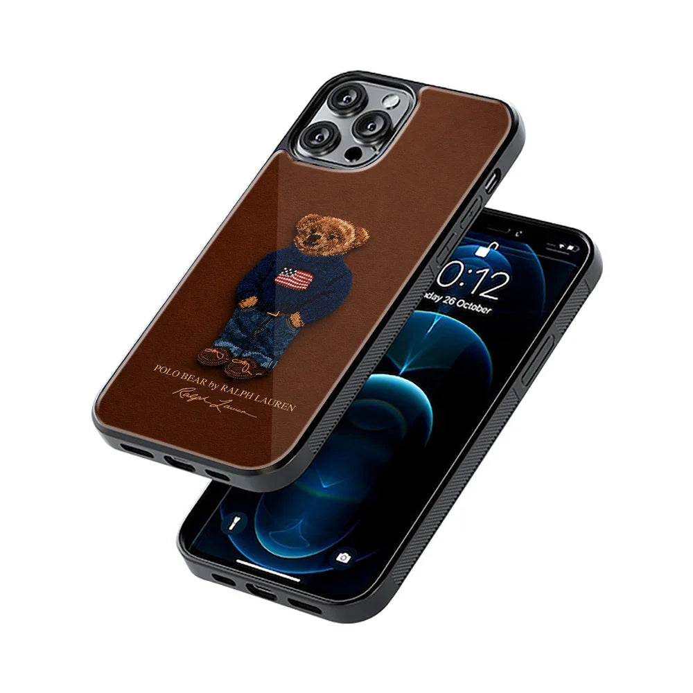 Walnut Luxe Phone Cover | Glass Case