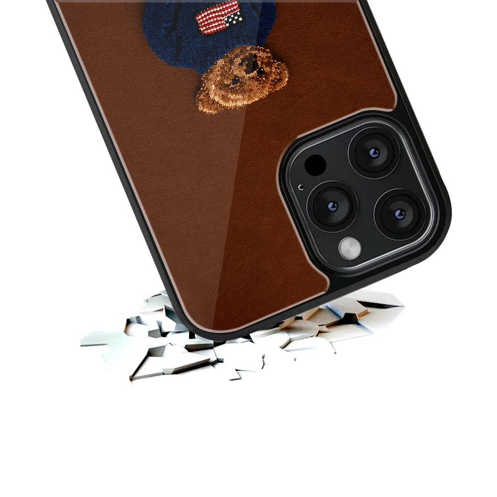 Walnut Luxe Phone Cover | Glass Case