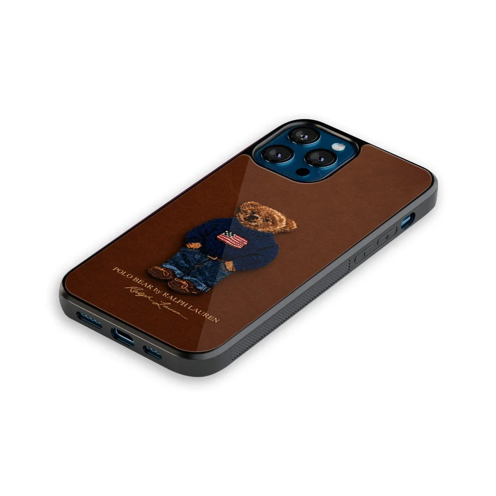 Walnut Luxe Phone Cover | Glass Case