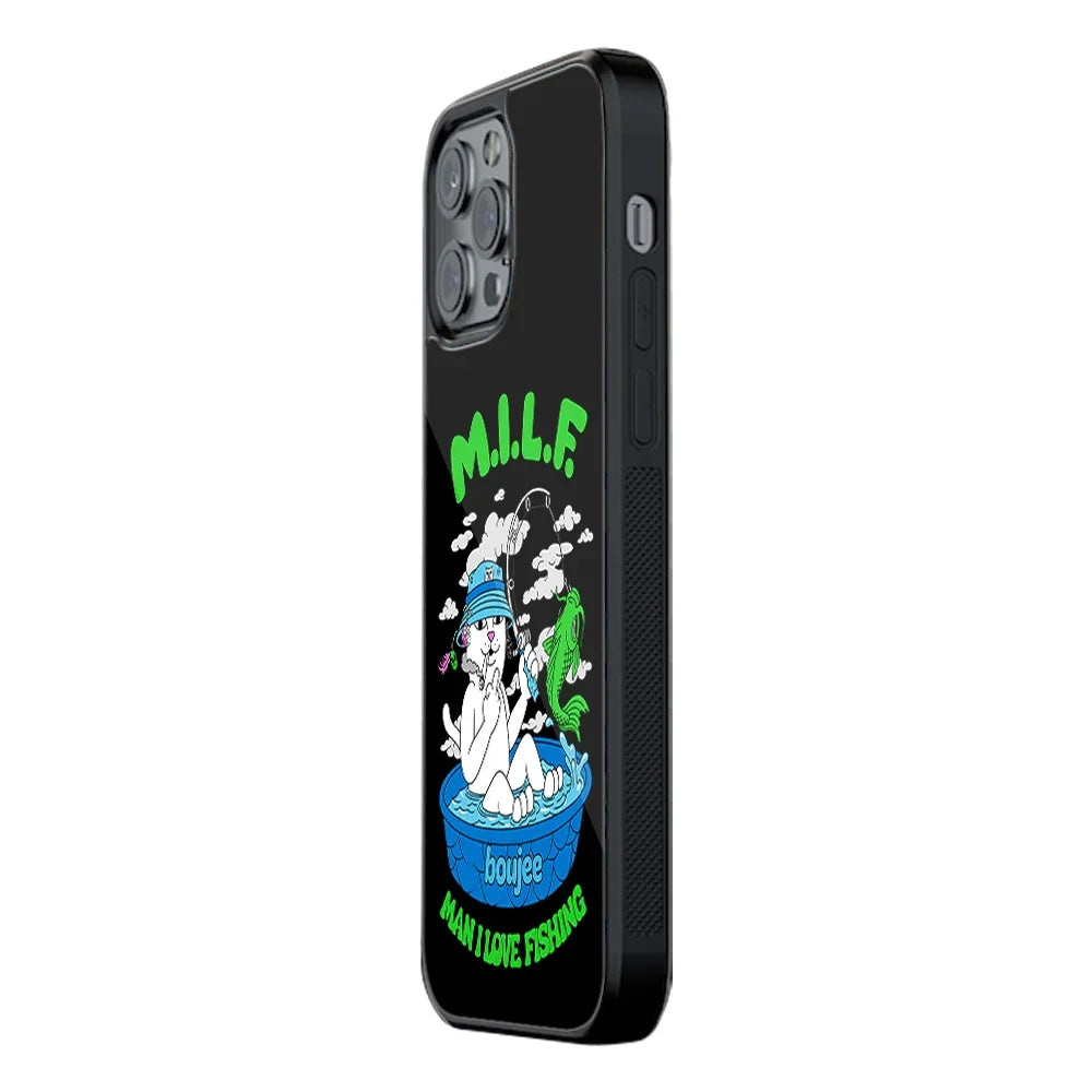 Weekend Fisher Phone Cover | Glass Case