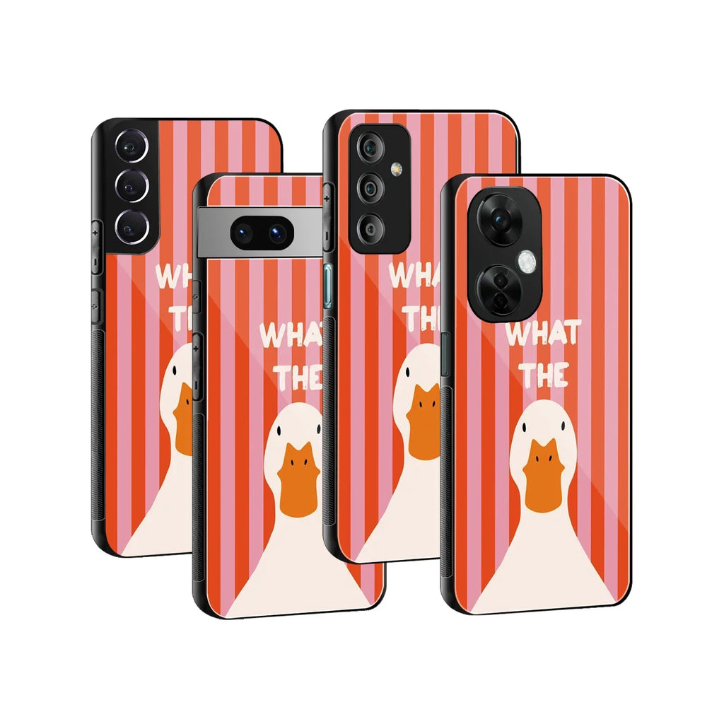 What The Duck Phone Cover | Glass Case