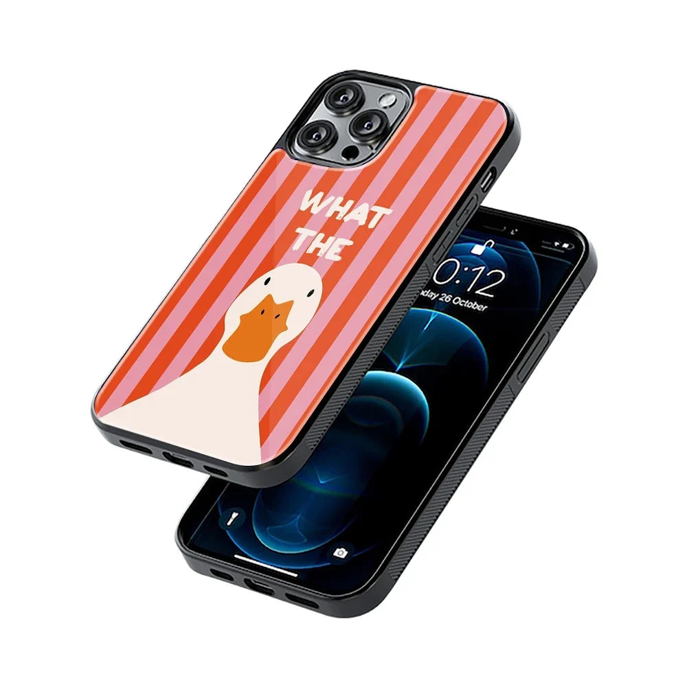 What The Duck Phone Cover | Glass Case