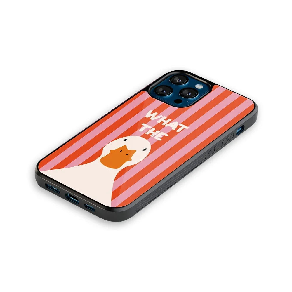 What The Duck Phone Cover | Glass Case