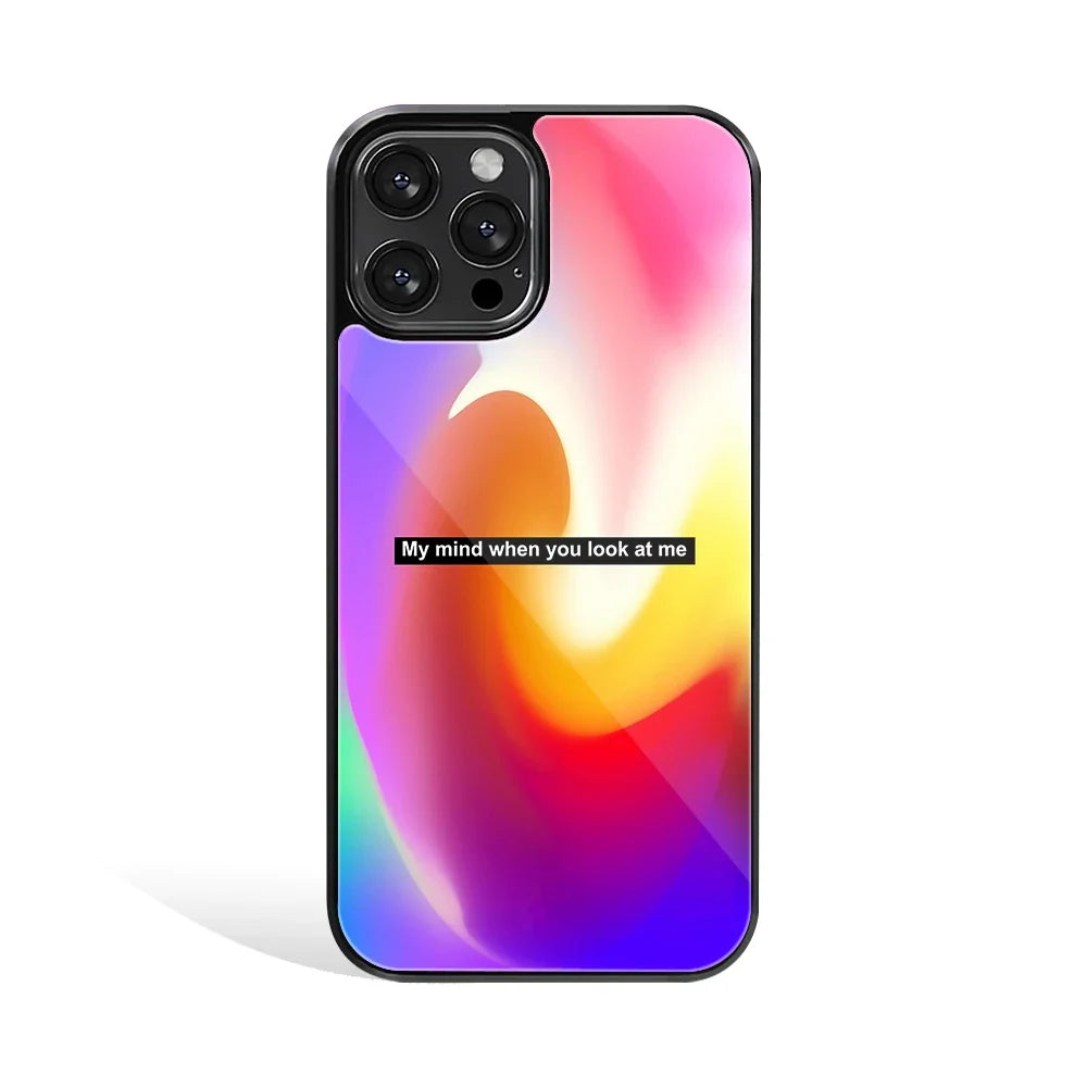 When You Look At Me Phone Cover | Glass Case