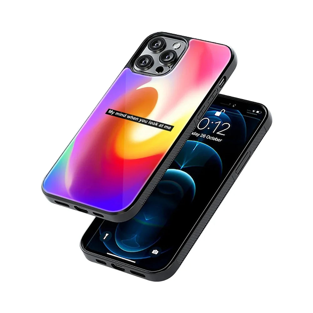 When You Look At Me Phone Cover | Glass Case