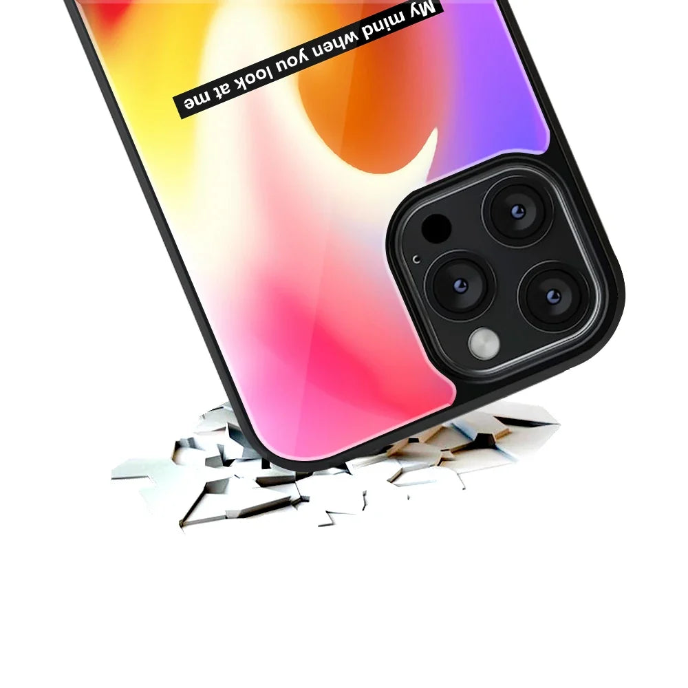 When You Look At Me Phone Cover | Glass Case