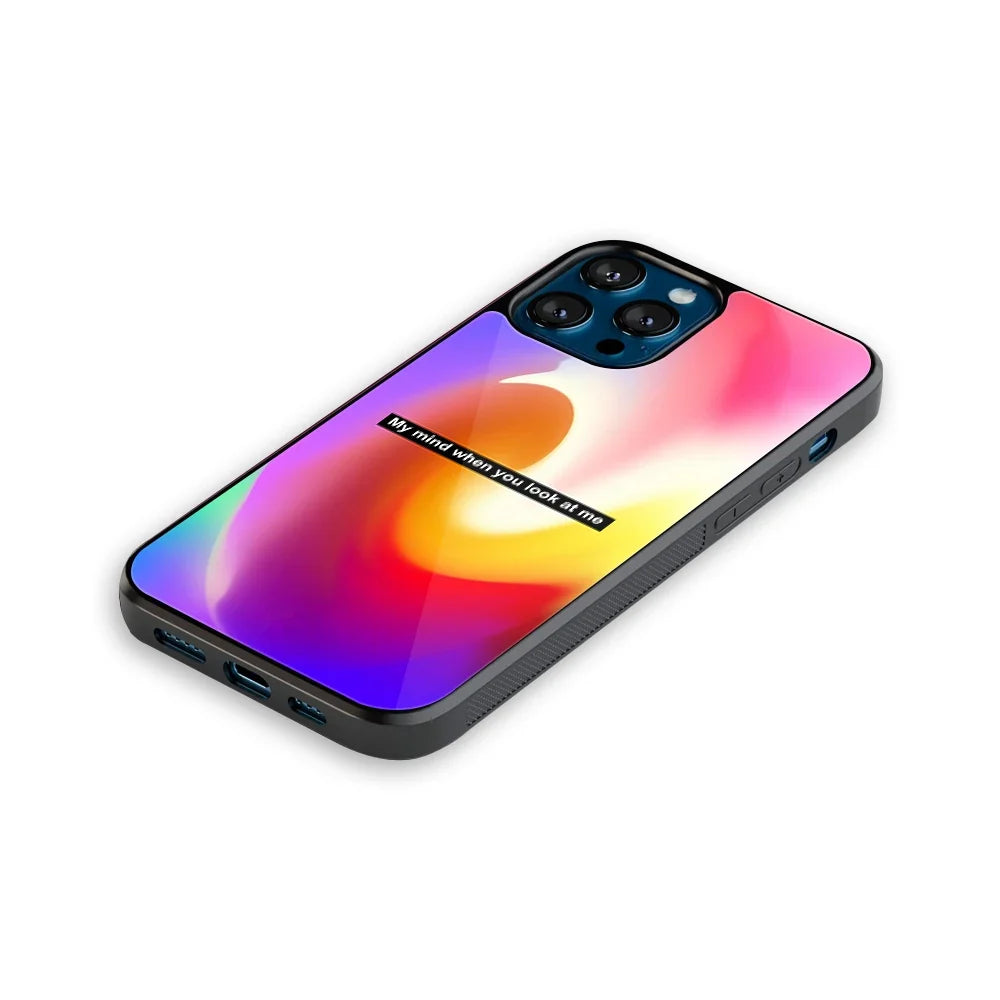 When You Look At Me Phone Cover | Glass Case