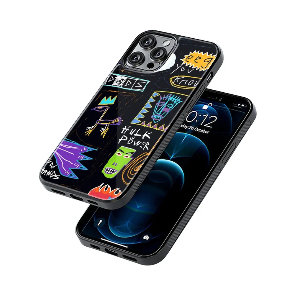 Whimsy Phone Cover | Glass Case