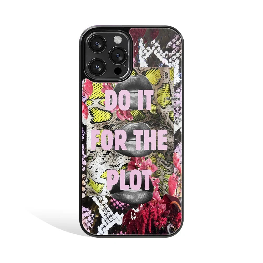 Wild Script Phone Cover | Glass Case
