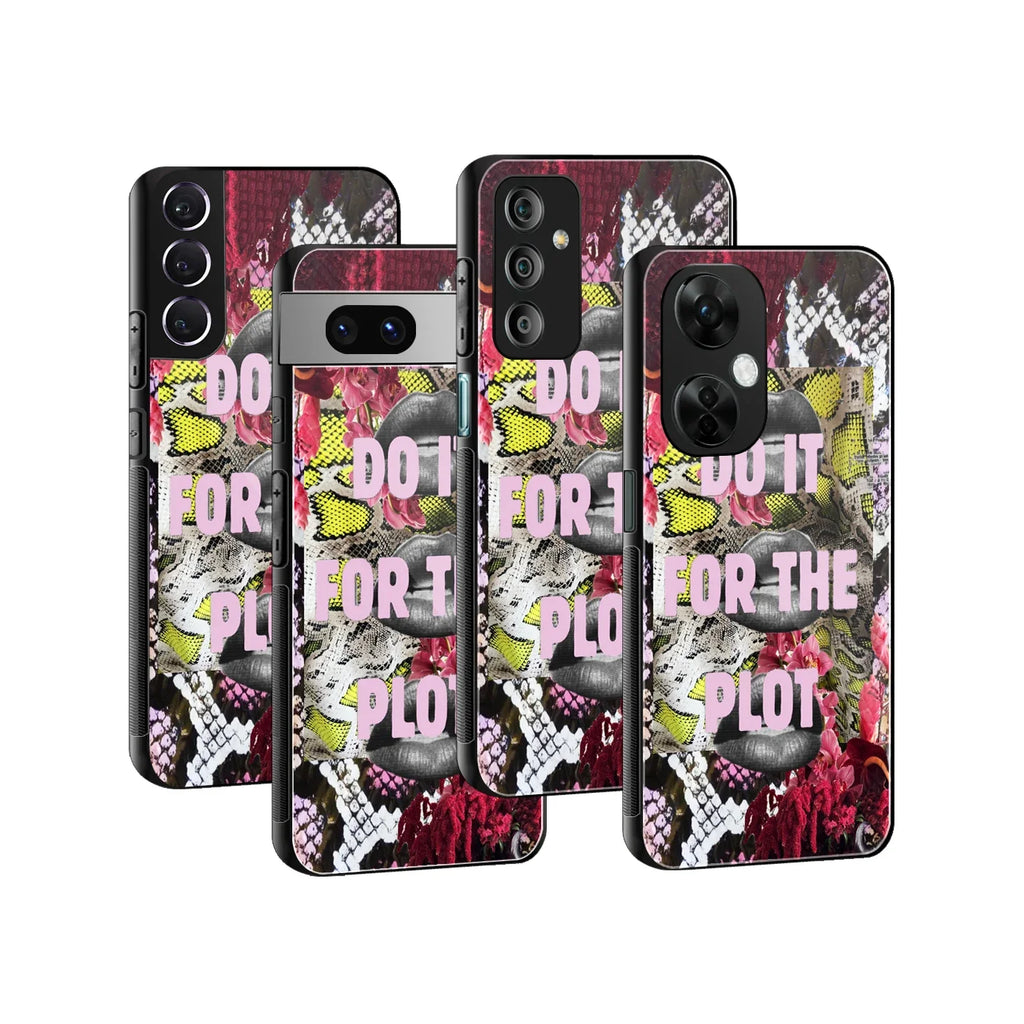 Wild Script Phone Cover | Glass Case
