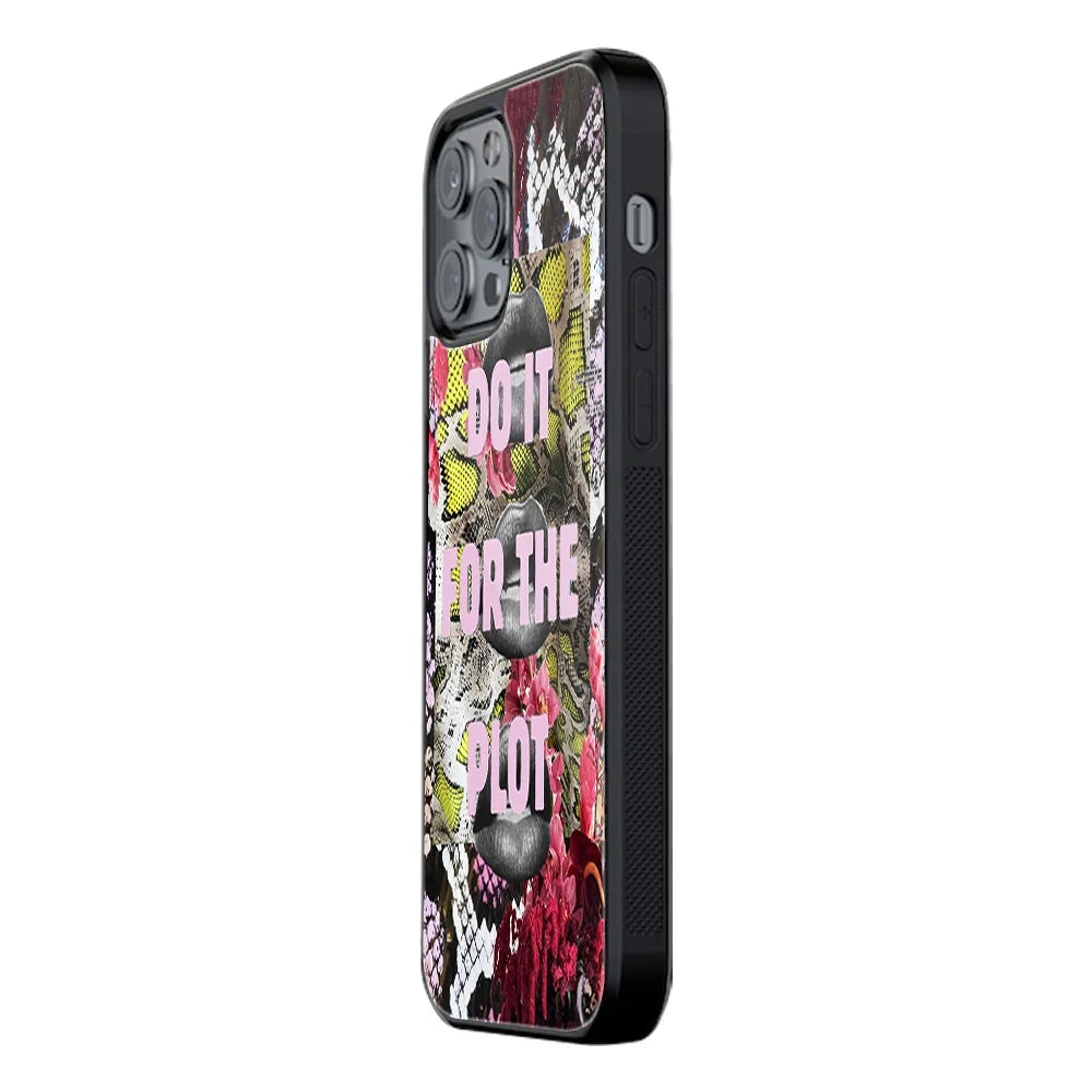 Wild Script Phone Cover | Glass Case