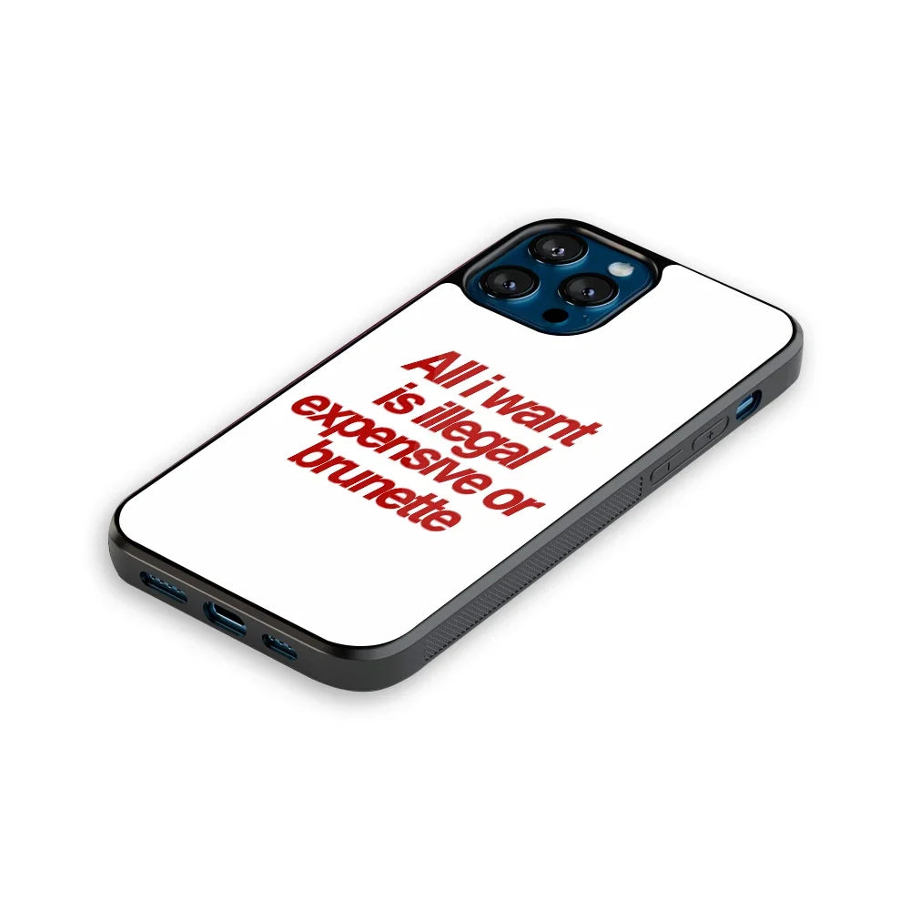 Wishlist Phone Cover | Glass Case