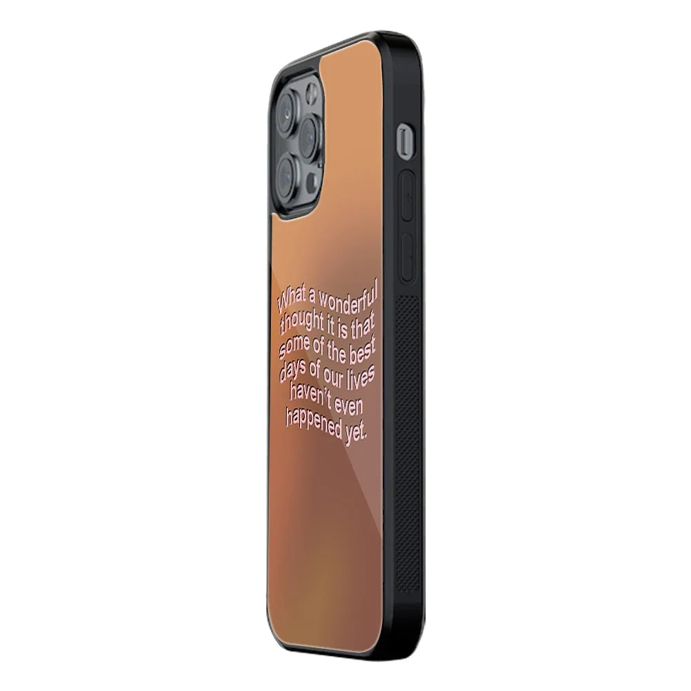 Wonderful Thought Phone Cover | Glass Case