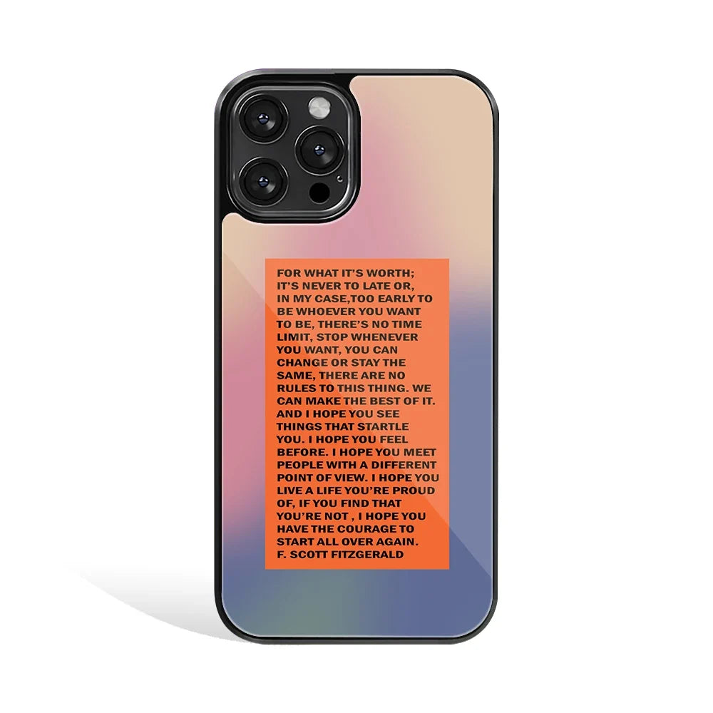 Worthwhile Phone Cover | Glass Case