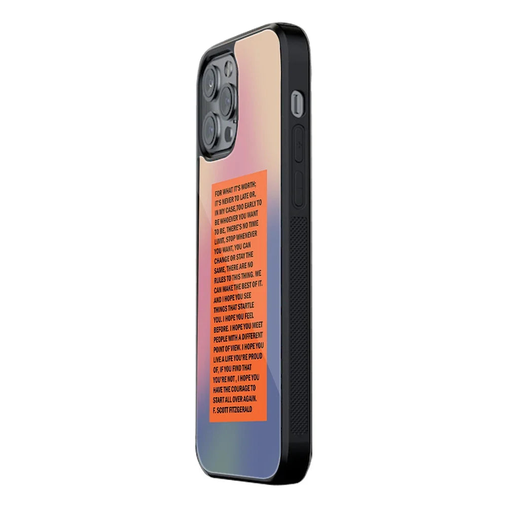 Worthwhile Phone Cover | Glass Case