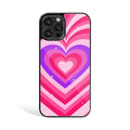 Y2K Pink Hearts Berrybomb Edition Phone Cover | Glass Case