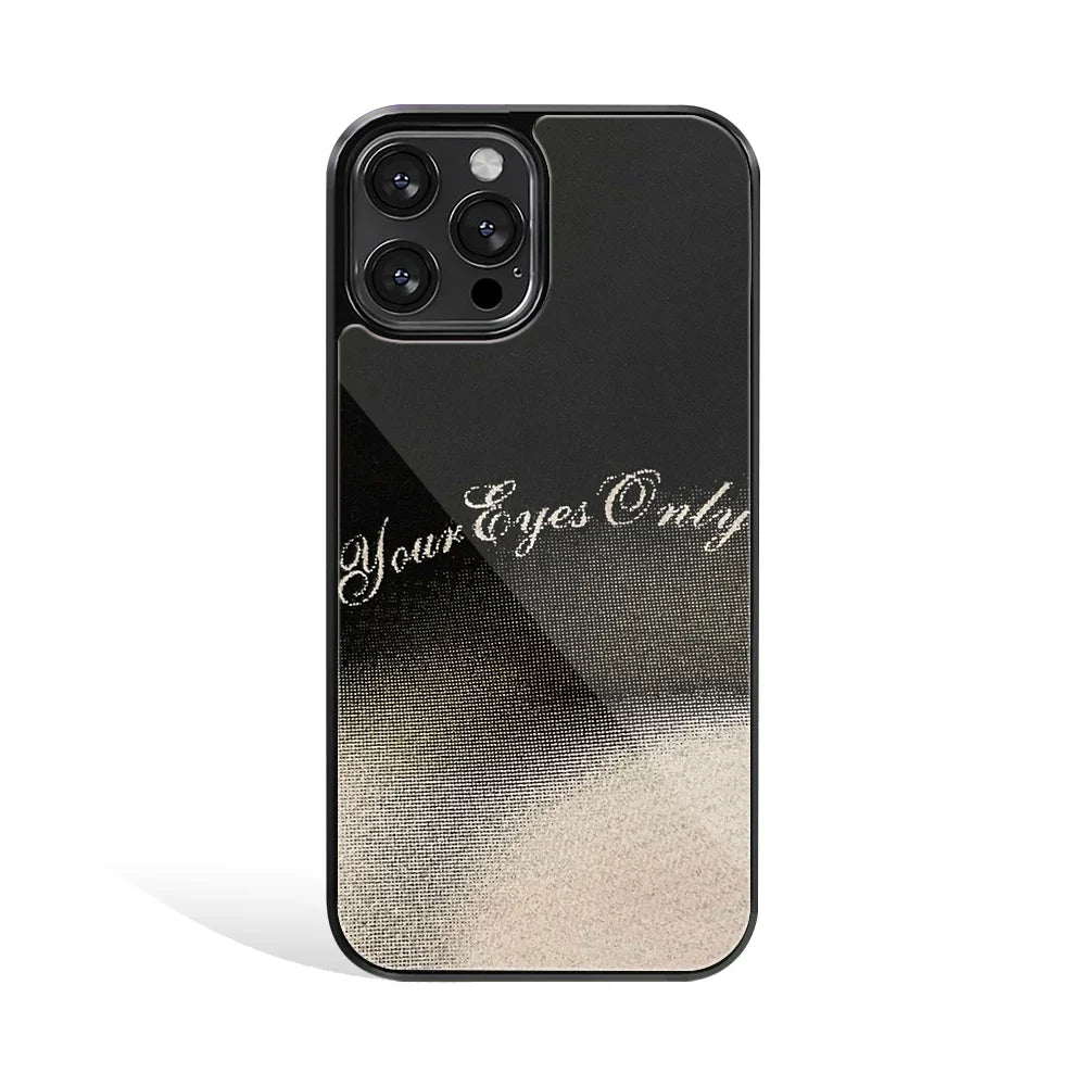 Your Eyes Only Phone Cover | Glass Case