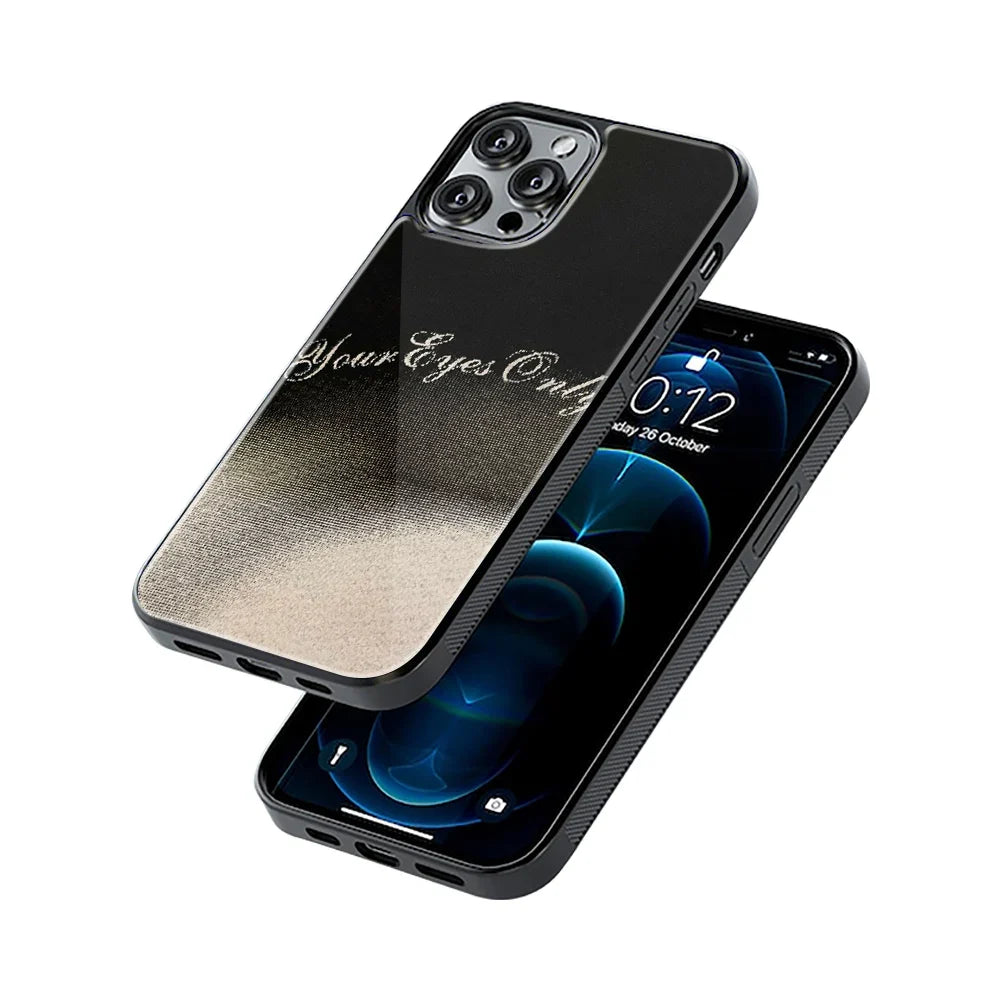 Your Eyes Only Phone Cover | Glass Case