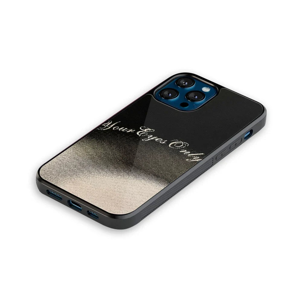 Your Eyes Only Phone Cover | Glass Case