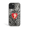 Zebra Crush Phone Cover | Glass Case