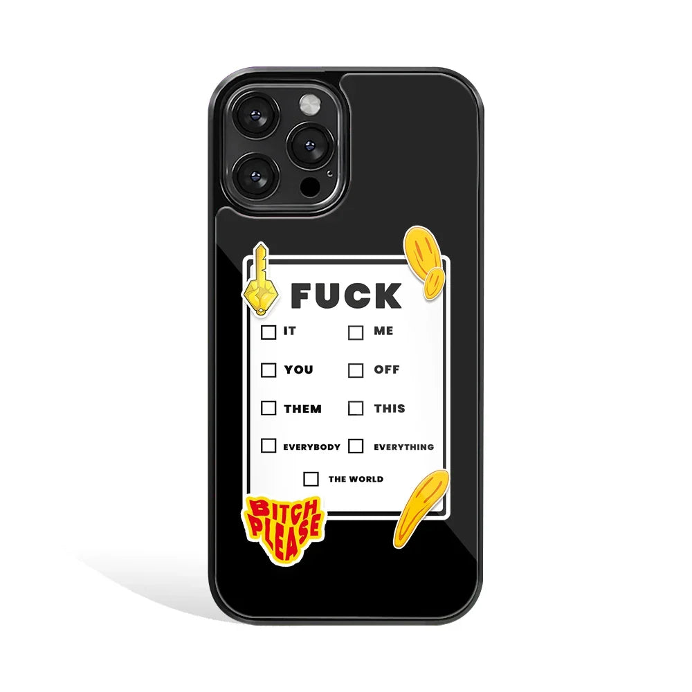 Zero Filter Phone Cover | Glass Case