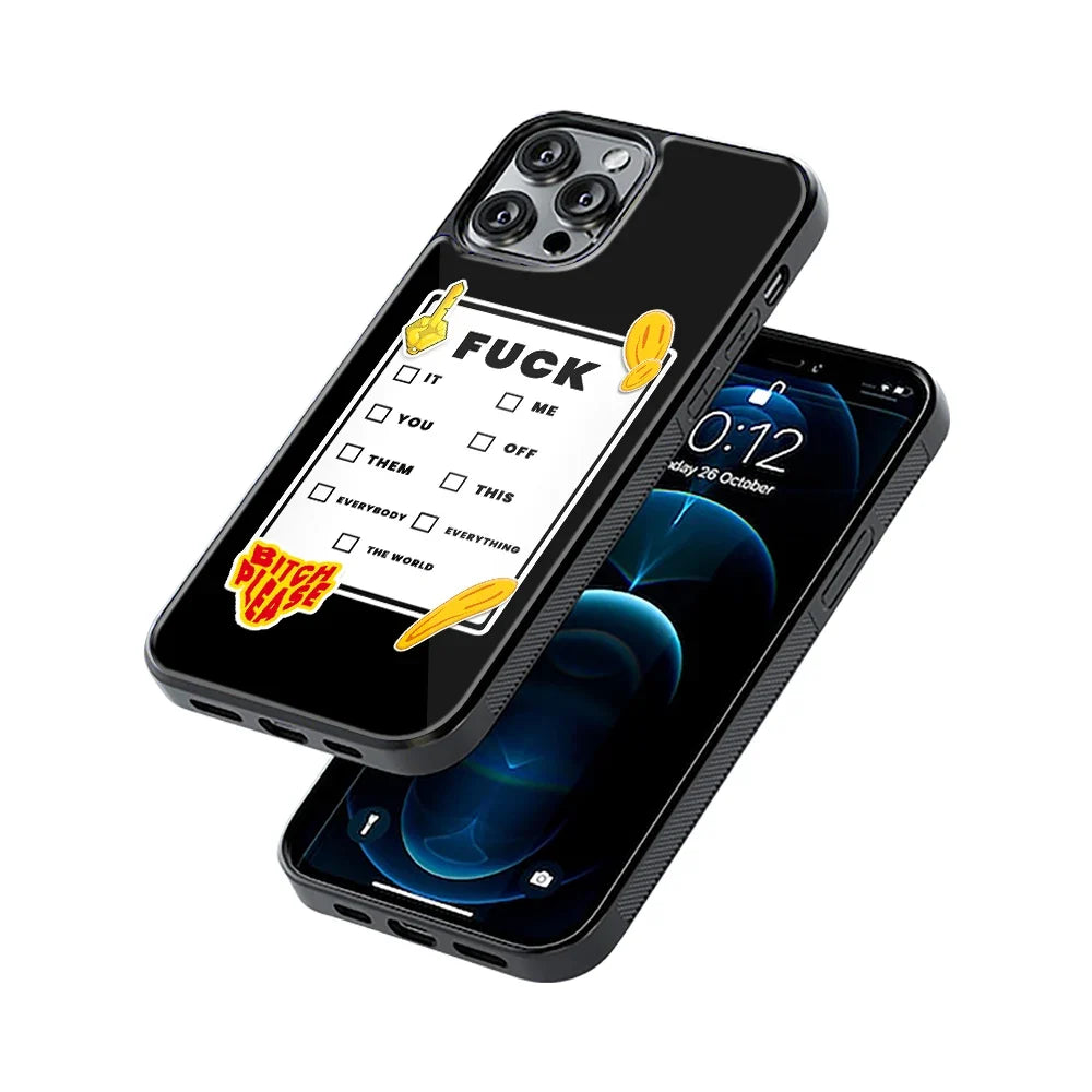 Zero Filter Phone Cover | Glass Case