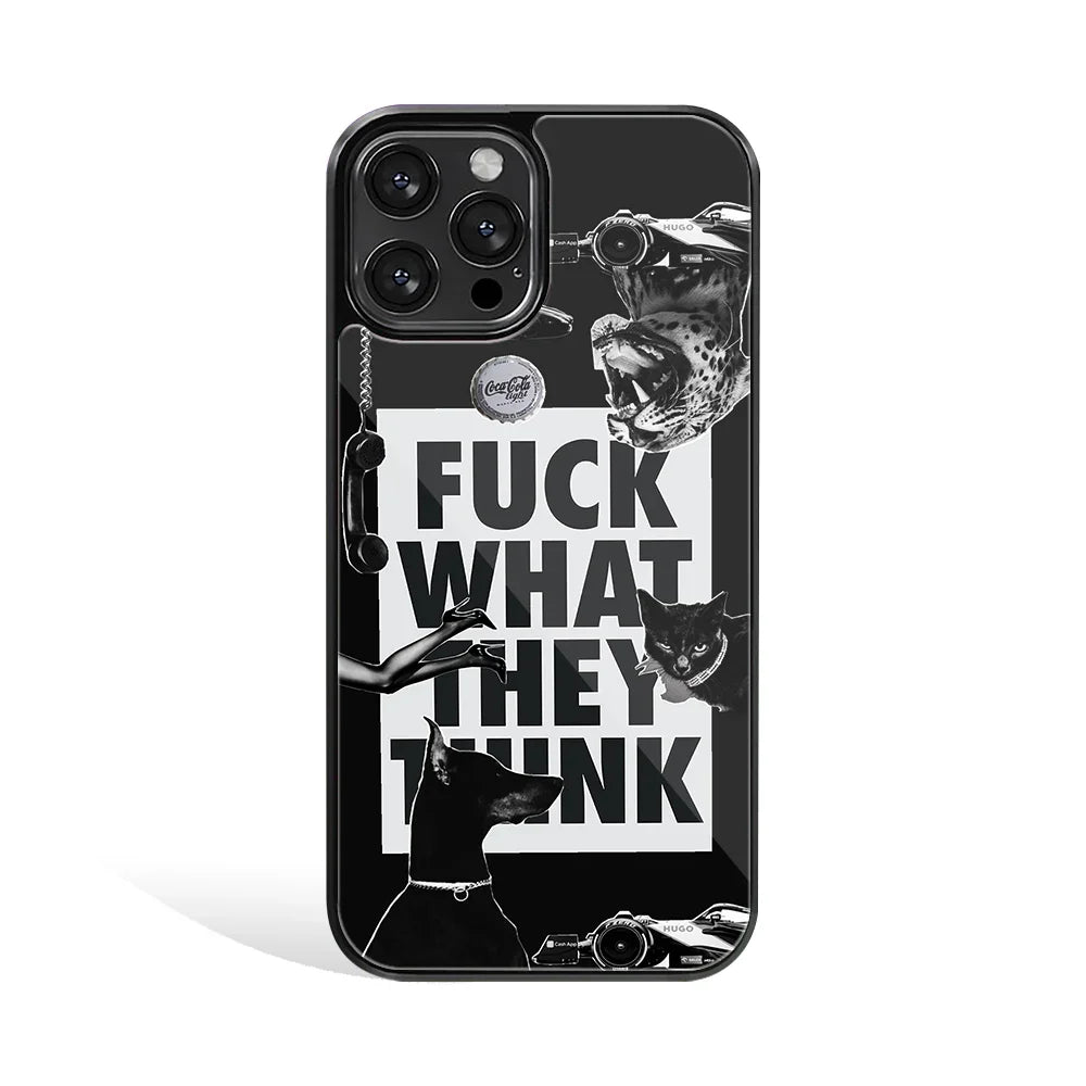 Zero Fucks Phone Cover | Glass Case