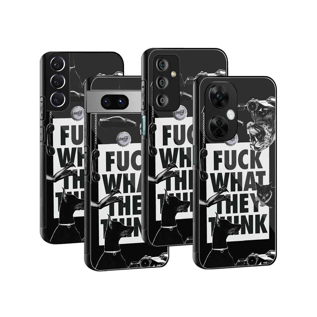 Zero Fucks Phone Cover | Glass Case