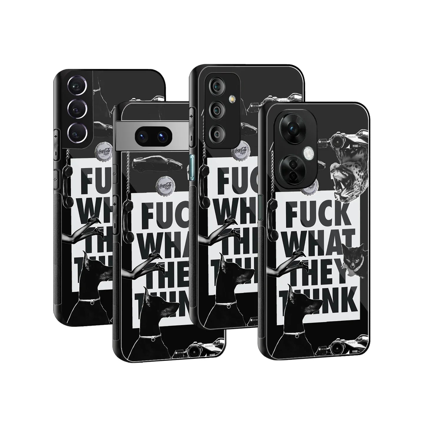 Zero Fucks Phone Cover | Glass Case