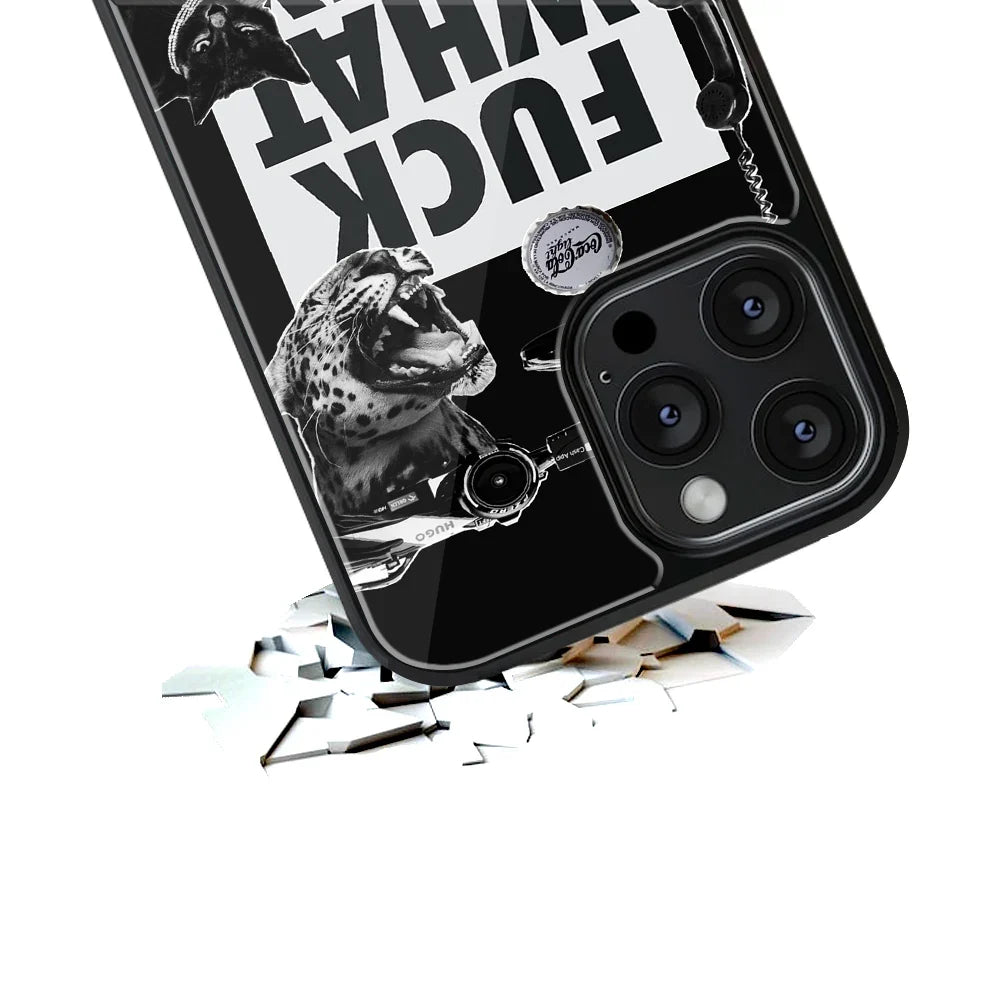 Zero Fucks Phone Cover | Glass Case
