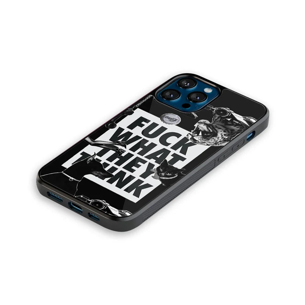 Zero Fucks Phone Cover | Glass Case